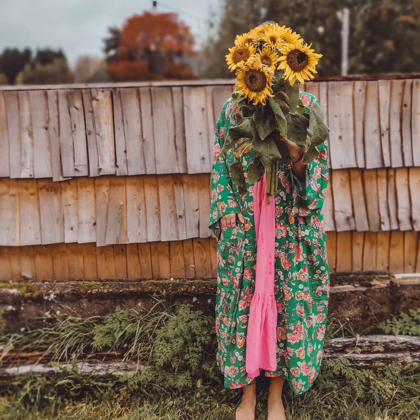 GREEN INDIA-kimono