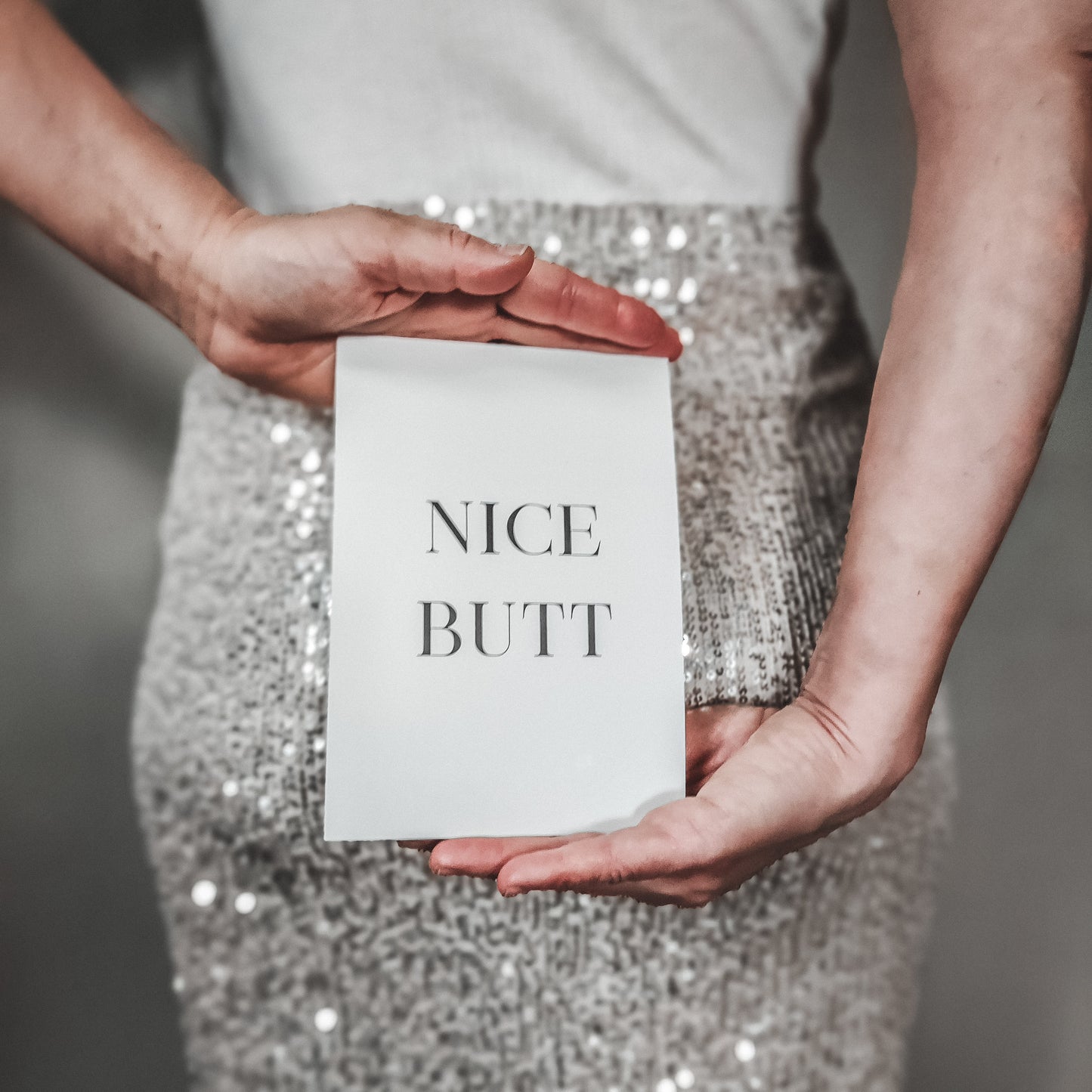 NICE BUTT-kortti